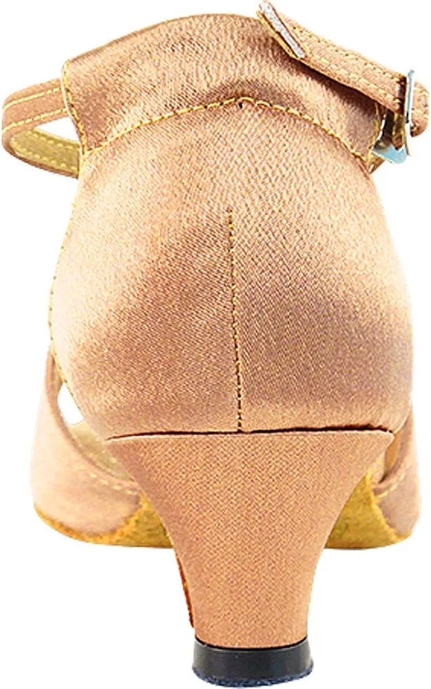 Womens Ballroom Dance Shoes Party Salsa Practice Shoes 1620EB Comfortable -Very Fine 1.3" {Bundle of 5}