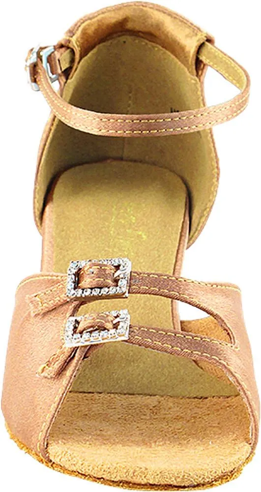 Womens Ballroom Dance Shoes Party Salsa Practice Shoes 1620EB Comfortable -Very Fine 1.3" {Bundle of 5}