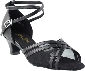 Women's Ballroom Dance Shoes Salsa Latin Practice Shoes 5017EB Comfortable-Very Fine 1.3" [Bundle of 5]