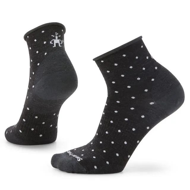 Womens Everyday Classic Dot Zero Cushion Ankle Socks