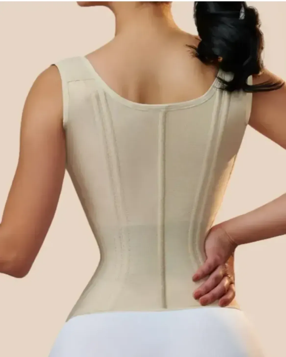 Women's Waist Trainer with Steel Bones for Body Shaping