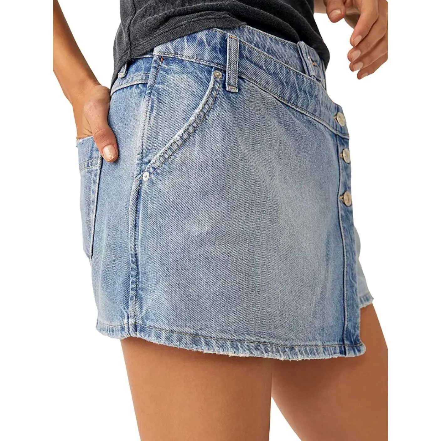 Wynne Denim Skirt