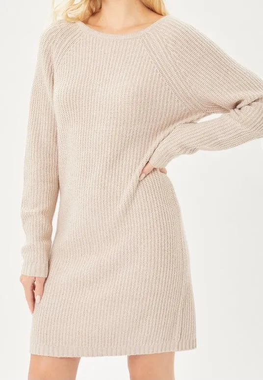 Zully Twist Sweater Dress - Size M