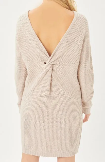 Zully Twist Sweater Dress - Size M