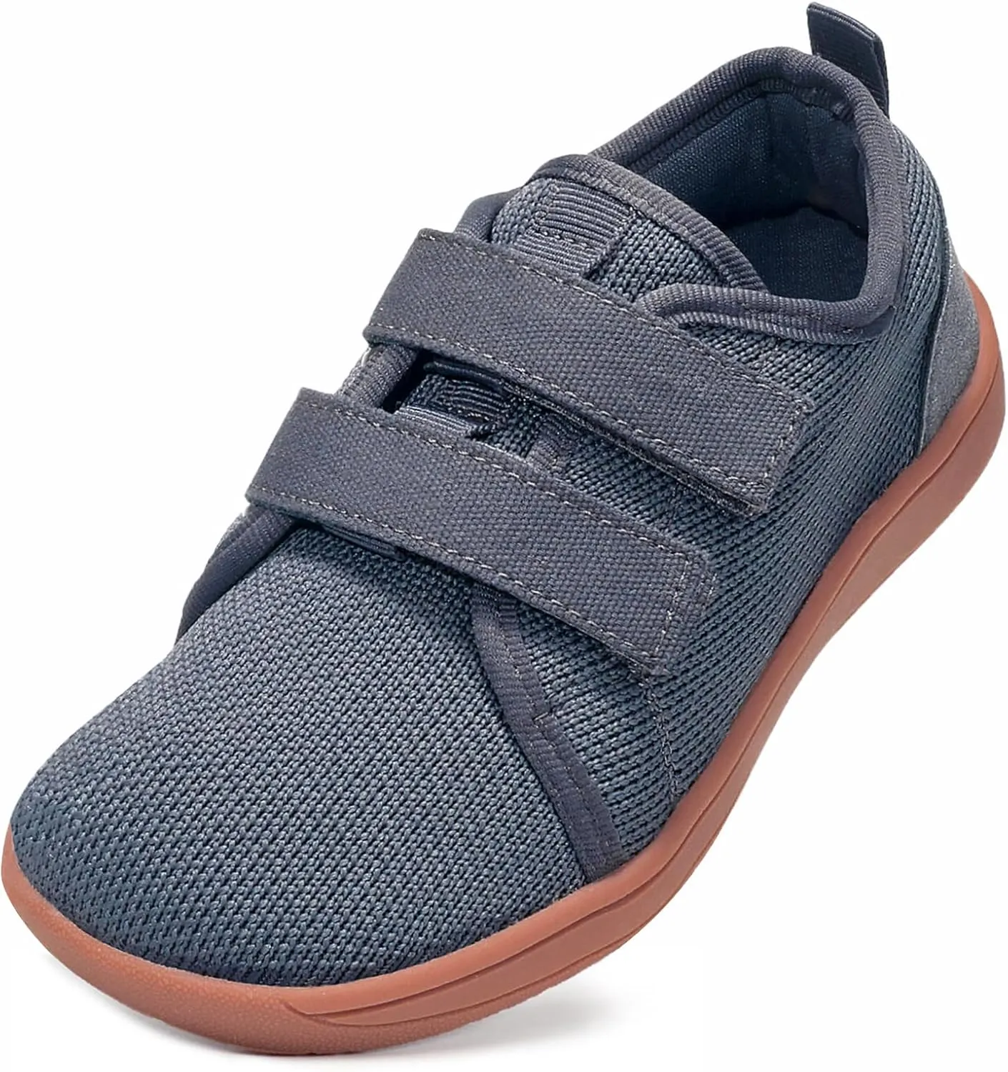 ZVC Wide Toe Box Kids/Toddler Barefoot Shoes Zero Drop Sole Sneakers Minimalist Footwear Little/Big Kids