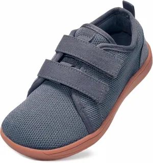 ZVC Wide Toe Box Kids/Toddler Barefoot Shoes Zero Drop Sole Sneakers Minimalist Footwear Little/Big Kids